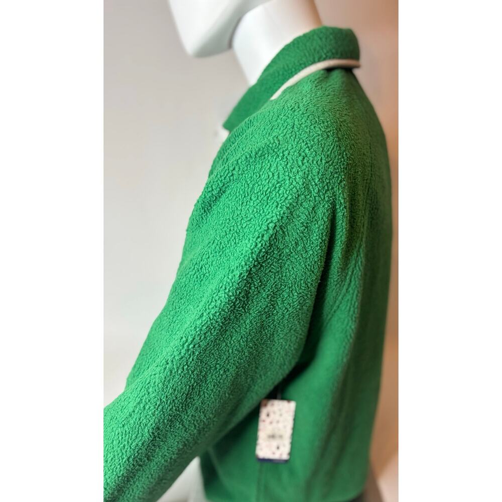 NWT Men's XL Old Row Snap Fleece Kelly Green